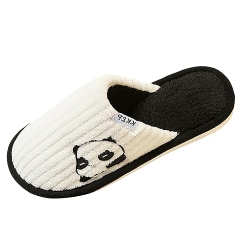Gyaimxfu Hausschuhe Damen Winter Plüsch Pantoffeln Herren Warm Filzpantoffeln Frauen Bequeme Filzhausschuhe Filz Slippers Unisex Neue 2025 von Gyaimxfu