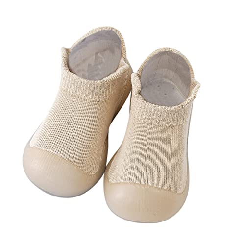 Gyaimxfu Barfußschuhe Baby, Lauflernschuhe, Unisex, Baby, Lauflernschuhe, Beige, 20/21 EU von Gyaimxfu