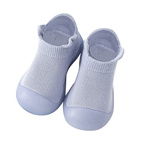 Gyaimxfu Puschies Barfußschuhe Baby, Lauflerner Schuhe Lauflerner Schuhe Stricken Kinderschuhe Weicher Boden Bodenschuhe Anti-Rutsch-Socke Schuhe Puschies Original Barfußschuhe Baby von Gyaimxfu