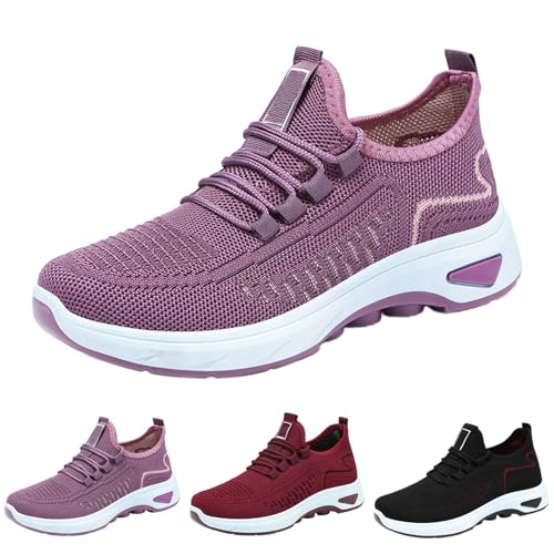Gyaimxfu Sneaker Damen Laufschuhe Sommer Atmungsaktiv Leichtgewichts Orthopädische Turnschuhe Einfarbig Weiche Sohle Slip On Sportschuhe Outdoor Workout Walkingschuhe Mit Schnürsenkel 2026 Gyaimxfu Sneaker Damen Laufschuhe Sommer Atmungsaktiv Leichtgewichts Orthopädische Turnschuhe Einfarbig Weiche Sohle Slip On Sportschuhe Outdoor Workout Walkingschuhe Mit Schnürsenkel 2026 von Gyaimxfu