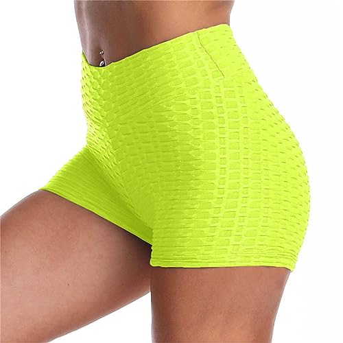 Gyaimxfu Yoga Shorts Damen, Push Up Yogaleggings Sporthose Mit Bauchkontrolle Radlerhose Kurze Boxershorts Leggings Unterhosen Damen Gym Shorts V Cross Stretch Push Up Yoga von Gyaimxfu