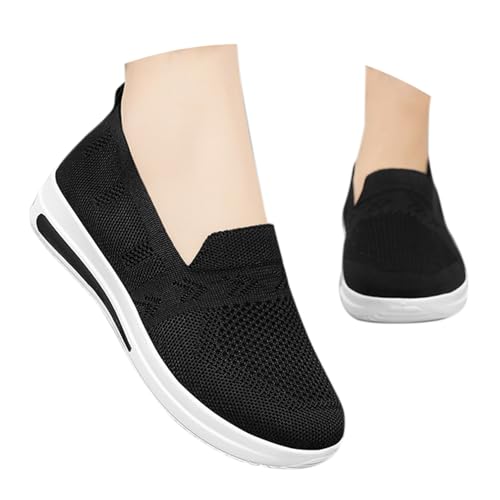 Orthopädische Schuhe Damen, Annelie Schuhe, Sommerschuhe mit Arch Support & Komfort, Leichte Barfußschuhe Sneaker Slipper Walkingschuhe für Frauen von Gyaimxfu