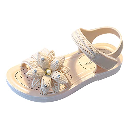Sandalen Mädchen Kinder Strandschuhe Prinzessin Sommerschuhe mit Fussbett Modische Outdoor Trekking Kindersandalen von Gyaimxfu