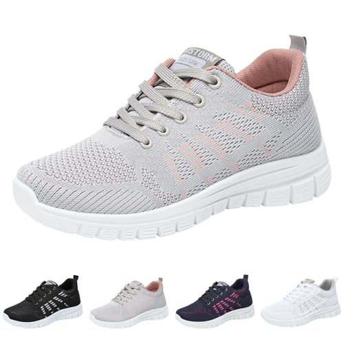 Sneaker Slip on Damen Bequem Mode Hallux Valgus Laufschuhe Leicht Shock Arch Support Freizeitschuhe Atmungsaktiv Vermascht Walkingschuhe Freizeit Breite Fuße Plantarfasziitis Weichen Sohlen Schuhe Sneaker Slip on Damen Bequem Mode Hallux Valgus Laufschuhe Leicht Shock Arch Support Freizeitschuhe Atmungsaktiv Vermascht Walkingschuhe Freizeit Breite Fuße Plantarfasziitis Weichen Sohlen Schuhe von Gyaimxfu