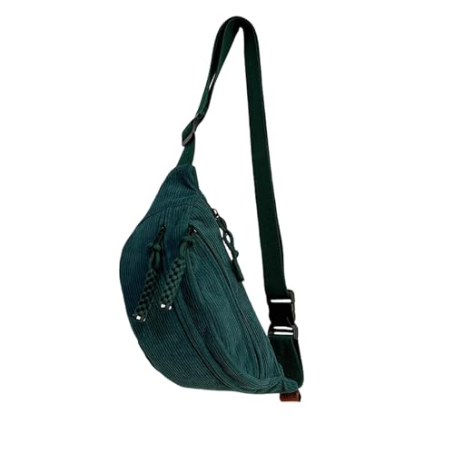 Gyios Bauchtasche Damen Cute Bumbag Fanny Pack Für Frauen Männer Mode Taille Packs Verstellbare Kreuz Körper Bumbags Mädchen Reisen Laufen Wandern Im Freien-grün von Gyios