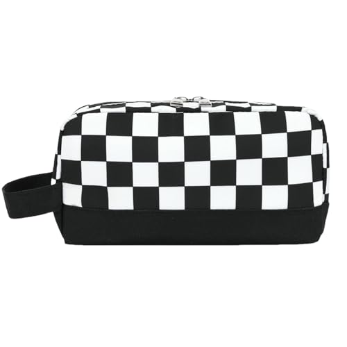 Gyios FedermäPpchen 2 Stück Bleistifthülle Mädchen Teenager Pen Tasche Aufbewahrungstasche Reißverschluss Schreibwaren Büro Mittelschule Organisator-schwarz von Gyios