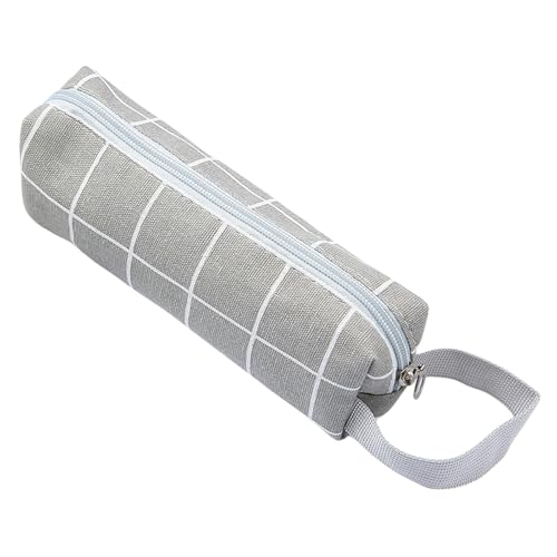 Gyios FedermäPpchen 3 Stück Encil Case, Große Kapazität Tasche Bleistifttasche Halter Für Mittelschule College Und Büro-grau von Gyios