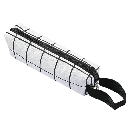 Gyios FedermäPpchen 3 Stück Encil Case, Große Kapazität Tasche Bleistifttasche Halter Für Mittelschule College Und Büro-weiß von Gyios