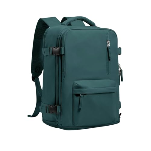 Gyios Rucksack Flugzeug Genehmigt 40x30x20 Für Kurze Entfernungen Kabinentasche Reise Handgepäck-Pfauenblau von Gyios