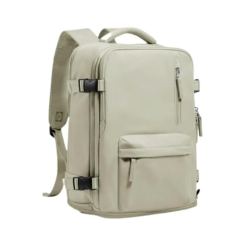 Gyios Rucksack Flugzeug Genehmigt 40x30x20 Für Kurze Entfernungen Kabinentasche Reise Handgepäck-braun von Gyios