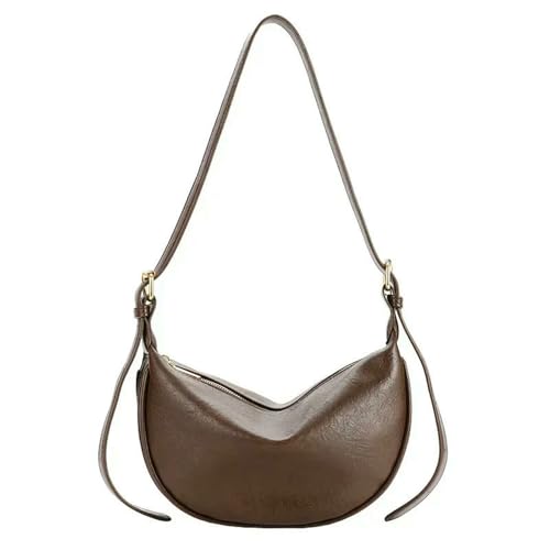 Gyios Schultertasche Damen Crossbody -taschen Für Frauen Große Kapazität Handtaschen Weiche Umhängetaschen Weibliche Lässige Reisetasche Hobos Bag Vintage Sac-kaffee von Gyios