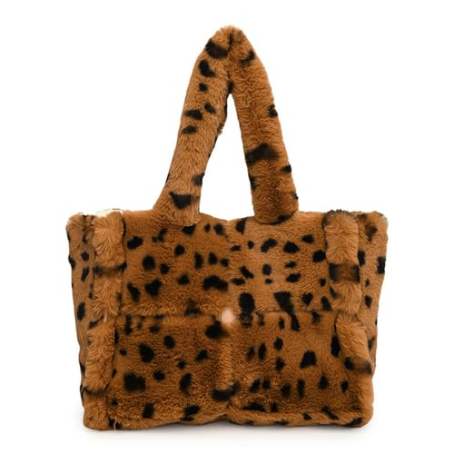 Gyios Schultertasche Damen Herbst- Und Winter Von Frauen Mit Großer Kapazität Handtaschen One-shoulder-achselbeutel Kapazität-braun von Gyios