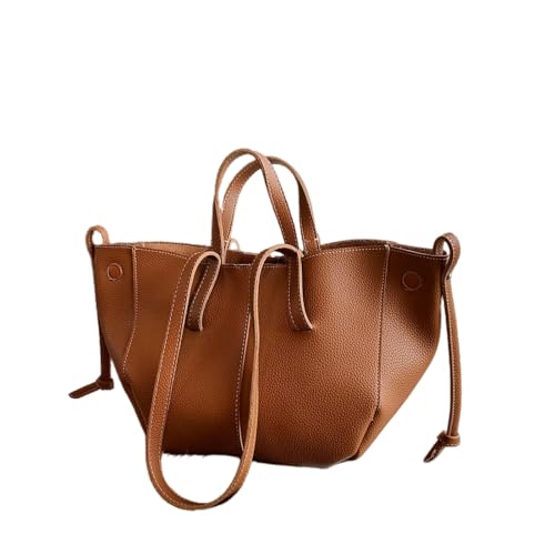 Gyios Schultertasche Damen Kleines Nischendesign Große Kapazität Pendlertasche Für Frauen 2024 Neues Herbst Retro Fashion Handtasche Vielseitige Tasche Tasche-sekt von Gyios