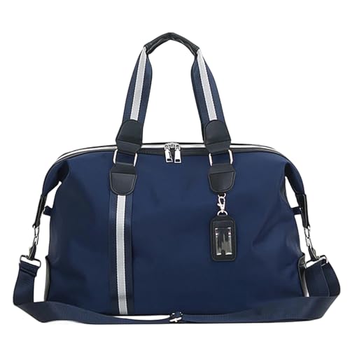 Gyios Sporttasche Herren Großkapazitäts Reisetaschen Umhängetasche Für Frauen Männer Handgepäck Duffel Bag Handtasche Crossbody Tasche-Blues von Gyios