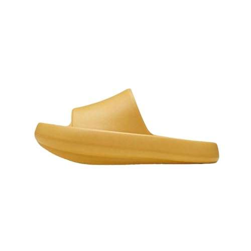 Gyios hausschuhe Damen Slide Pantoffeln Home Fitness Plattform Gym Anti-rutsch Vollkörper Form Sandalen-gelb-39-40 Gyios hausschuhe Damen Slide Pantoffeln Home Fitness Plattform Gym Anti-rutsch Vollkörper Form Sandalen-gelb-39-40 von Gyios