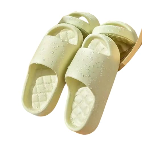 Gyios hausschuhe Dicke Plattform Pantoffeln Cloud Leichtgewicht Weiche Sohle Eva Home Slides Frau Sommer Komfort Rutschfeste Strand Flip Flops-grün-38-39 Gyios hausschuhe Dicke Plattform Pantoffeln Cloud Leichtgewicht Weiche Sohle Eva Home Slides Frau Sommer Komfort Rutschfeste Strand Flip Flops-grün-38-39 von Gyios