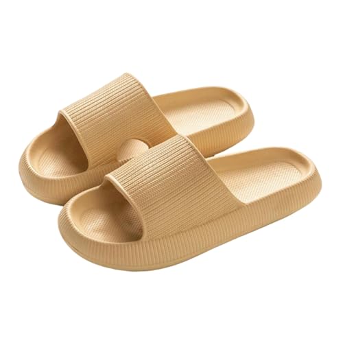 Gyios hausschuhe Dicke Sohle Frauen Pantoffeln Plattform Flache Schuhe Rutschfeste Eva Home Indoor Wohnzimmer Rutschen-khaki-48-49 Gyios hausschuhe Dicke Sohle Frauen Pantoffeln Plattform Flache Schuhe Rutschfeste Eva Home Indoor Wohnzimmer Rutschen-khaki-48-49 von Gyios