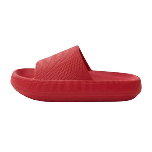 Gyios hausschuhe Eva Plattform Pantoffeln Weiche Mode Anti-rutsch Sommerhaus Rutschrutschen Badezimmer Duschsandalen Für Männer Und Frauen-rot-50-51 Gyios hausschuhe Eva Plattform Pantoffeln Weiche Mode Anti-rutsch Sommerhaus Rutschrutschen Badezimmer Duschsandalen Für Männer Und Frauen-rot-50-51 von Gyios