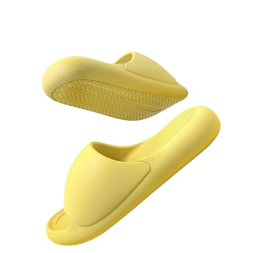 Gyios hausschuhe Eva Weiche Sommer Pantoffeln Für Männer Und Frauen Indoor Bad Anti-rutsch Cloud Slides-gelb-42-43 Gyios hausschuhe Eva Weiche Sommer Pantoffeln Für Männer Und Frauen Indoor Bad Anti-rutsch Cloud Slides-gelb-42-43 von Gyios