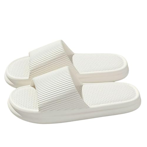 Gyios hausschuhe Frauen Eva Pantoffeln Weiche Sohle Kissen Rutschen Sommer Strand Rutschschutz Zuhause Badezimmer Flip Flops-weiß-36-37 Gyios hausschuhe Frauen Eva Pantoffeln Weiche Sohle Kissen Rutschen Sommer Strand Rutschschutz Zuhause Badezimmer Flip Flops-weiß-36-37 von Gyios