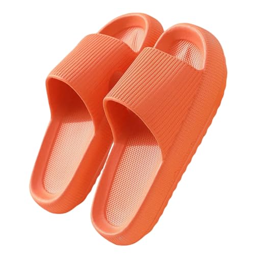 Gyios hausschuhe Frauen Sommer Pantoffeln Dicke Sohle Weiche Haushalt Anti Skid Atmungsaktive Flache Sandalen-orange-40-41 Gyios hausschuhe Frauen Sommer Pantoffeln Dicke Sohle Weiche Haushalt Anti Skid Atmungsaktive Flache Sandalen-orange-40-41 von Gyios