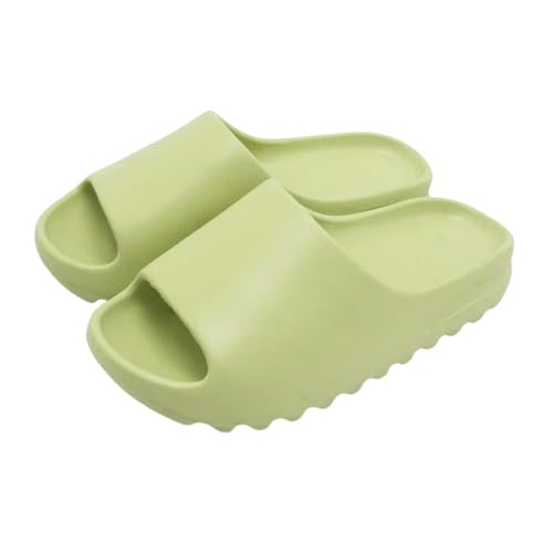 Gyios hausschuhe Leichte Sommer Pantoffeln Männer Frauen Indoor Eva Hohe Weiche Bottom Open Toe Trend Slides Strandschuhe Zuhause-grün-36-37 Gyios hausschuhe Leichte Sommer Pantoffeln Männer Frauen Indoor Eva Hohe Weiche Bottom Open Toe Trend Slides Strandschuhe Zuhause-grün-36-37 von Gyios