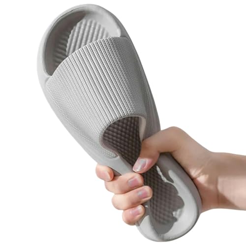 Gyios hausschuhe Männer Pantoffeln Eva Leichtgewicht Weiche Freizeitreise Große Größe Schuhe Zuhause Badezimmer Sommer Strand Sandalen-grau-47-48 Gyios hausschuhe Männer Pantoffeln Eva Leichtgewicht Weiche Freizeitreise Große Größe Schuhe Zuhause Badezimmer Sommer Strand Sandalen-grau-47-48 von Gyios