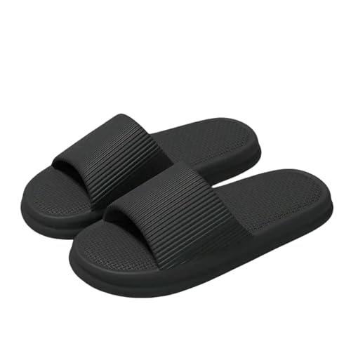 Gyios hausschuhe Paare Eva Pantoffeln Für Männer Und Frauen Weiche Bequeme Flip Flops Indoor Outdoor Rutschen-schwarz-44-45 Gyios hausschuhe Paare Eva Pantoffeln Für Männer Und Frauen Weiche Bequeme Flip Flops Indoor Outdoor Rutschen-schwarz-44-45 von Gyios
