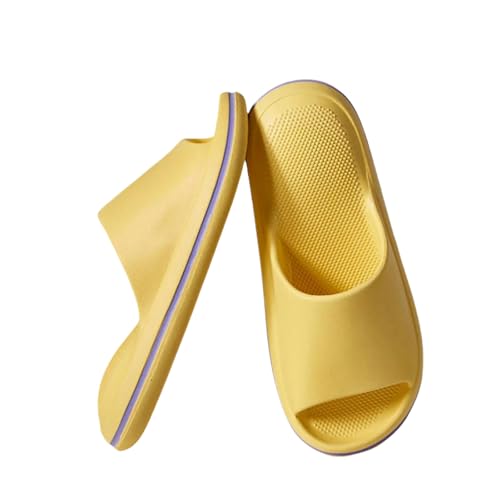 Gyios hausschuhe Sommer Eva Pantoffeln Für Frauen Flache Sandalen Rutschschutz Badezimmer Und Strand Paar Schuhe-gelb-38-39 Gyios hausschuhe Sommer Eva Pantoffeln Für Frauen Flache Sandalen Rutschschutz Badezimmer Und Strand Paar Schuhe-gelb-38-39 von Gyios