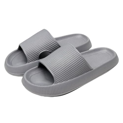 Gyios hausschuhe Sommer Plattform Pantoffeln Für Männer Und Frauen Eva Weiche Sohle Anti-rutsch Badezimmer Rutschen-grau-40-41 Gyios hausschuhe Sommer Plattform Pantoffeln Für Männer Und Frauen Eva Weiche Sohle Anti-rutsch Badezimmer Rutschen-grau-40-41 von Gyios