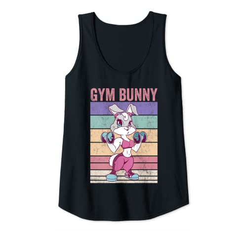 Damen Gym Bunny Tank Top von Gym Bunny