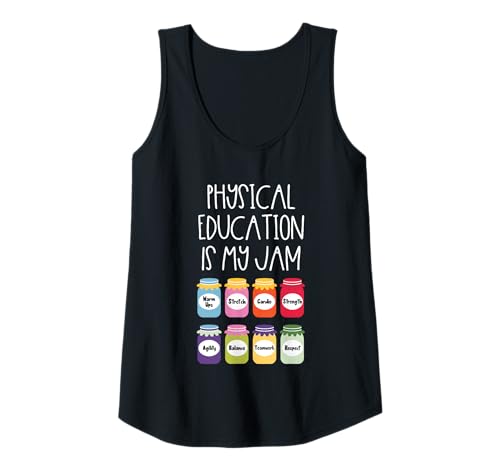 Damen Sportunterricht is My Jam PE Teacher Coach Gym Class Tank Top Damen Sportunterricht is My Jam PE Teacher Coach Gym Class Tank Top von Gym Class Fitness Vibes