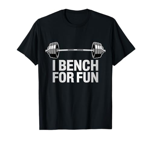 Bankdrücken, Gewichtheben, Powerlifting, Fitnessstudio, Workout, Spaß für Männer T-Shirt Bankdrücken, Gewichtheben, Powerlifting, Fitnessstudio, Workout, Spaß für Männer T-Shirt von Gym For Men Barbell Training Fitness Motivation Co