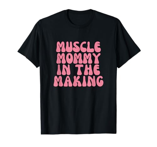 Groovy Gym Mommy In the making Muscle Pump Cover für Damen T-Shirt Groovy Gym Mommy In the making Muscle Pump Cover für Damen T-Shirt von Gym Pump Covers Designs