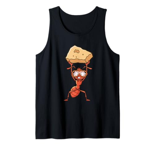 Heavy Lifter Kraftvoller Ameisengewichtheber Gym Geschenk Männer Frauen Tank Top von Gym Workout Fitness Powerlifting Exercise Present