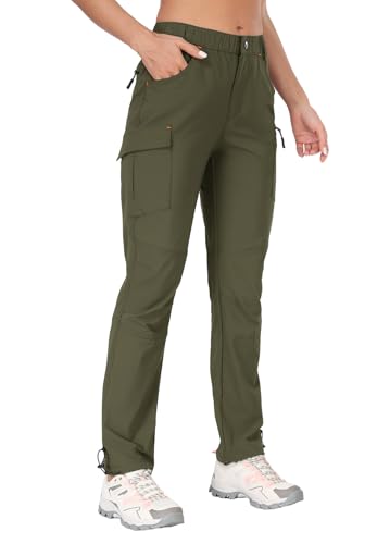 GymBrave Wanderhose Damen 3/4 Trekkinghose Stretch Leiche schnell trocknend Cargo Caprihose Sommer Outdoor UPF 50 mit Reißverschlusstaschen Langarmee L GymBrave Wanderhose Damen 3/4 Trekkinghose Stretch Leiche schnell trocknend Cargo Caprihose Sommer Outdoor UPF 50 mit Reißverschlusstaschen Langarmee L von GymBrave