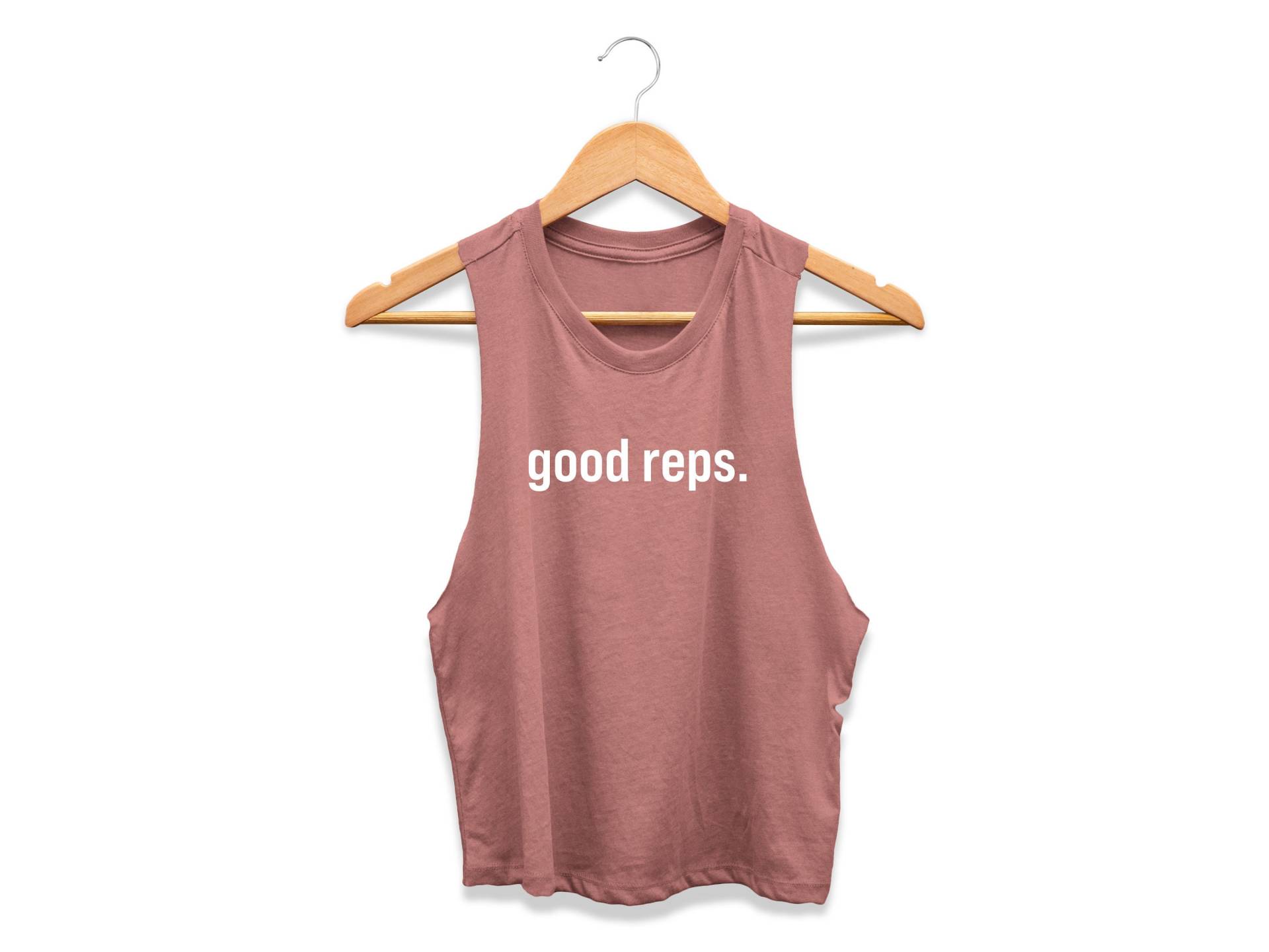 Hebe Tank Top | Workout-Crop-Top Gym Shirt Damen Tanktop Fitness-Shirt Gute Wiederholungen von GymWeekendApparel