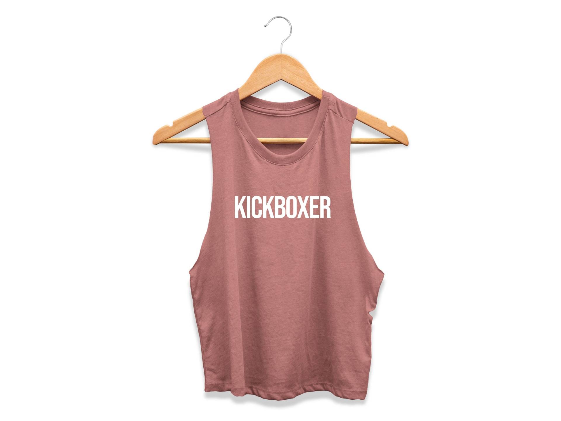 Kickboxen Tank | Shirt Kickbox-Trainer Crop Top Geschenk Tanktop Kickboxer von GymWeekendApparel