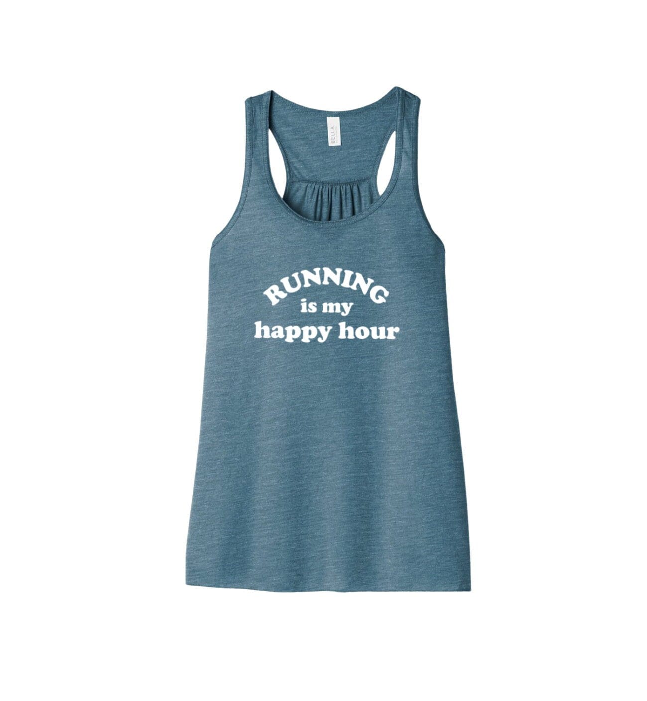 Tank Top Ausgeführt | Damen Laufshirt 5K Trainings-Shirt Läufer Geschenk Laufen Ist Meine Happy Hour von GymWeekendApparel