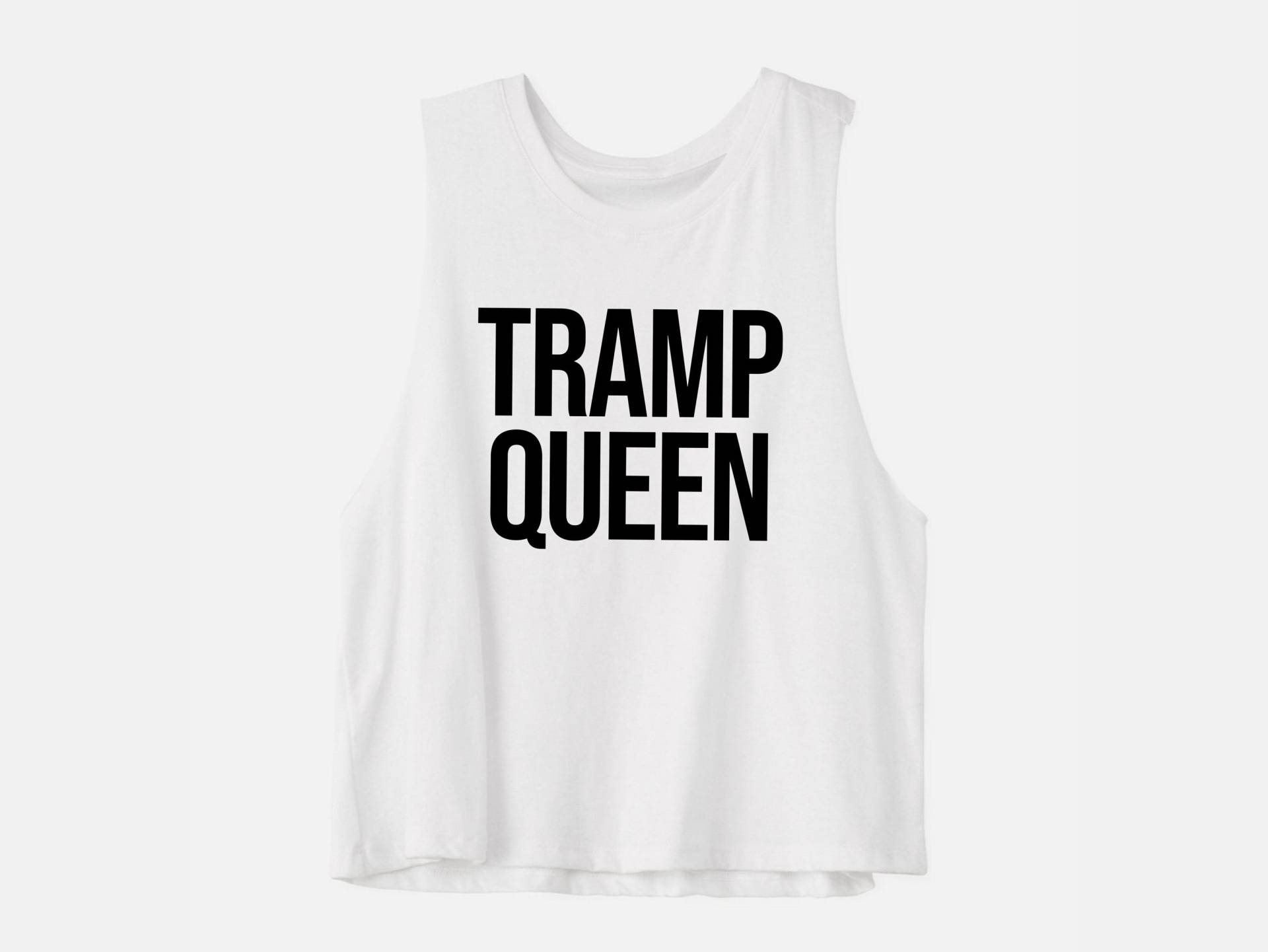 Trampolin Workout | Rebounder Shirt Cardio-Liebhaber Workout-Crop-Top Lustiges Gym Vampirkönigin von GymWeekendApparel