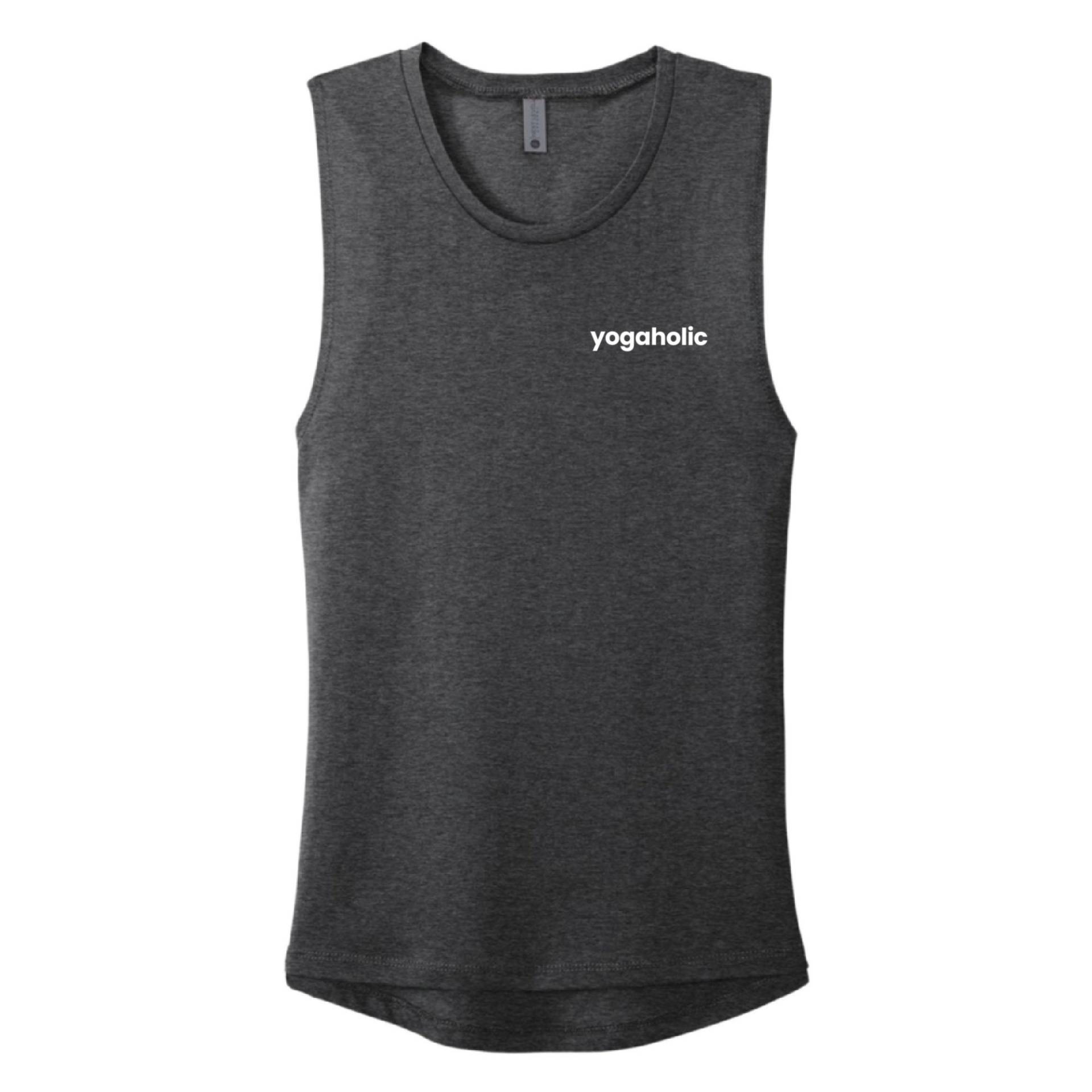 Yogaholic | Yoga-Tanktop Damen-Yoga-Shirt Yogi-Geschenk Yogalehrer Yoga-Lehrer-Geschenk Workout-Tanktop von GymWeekendApparel