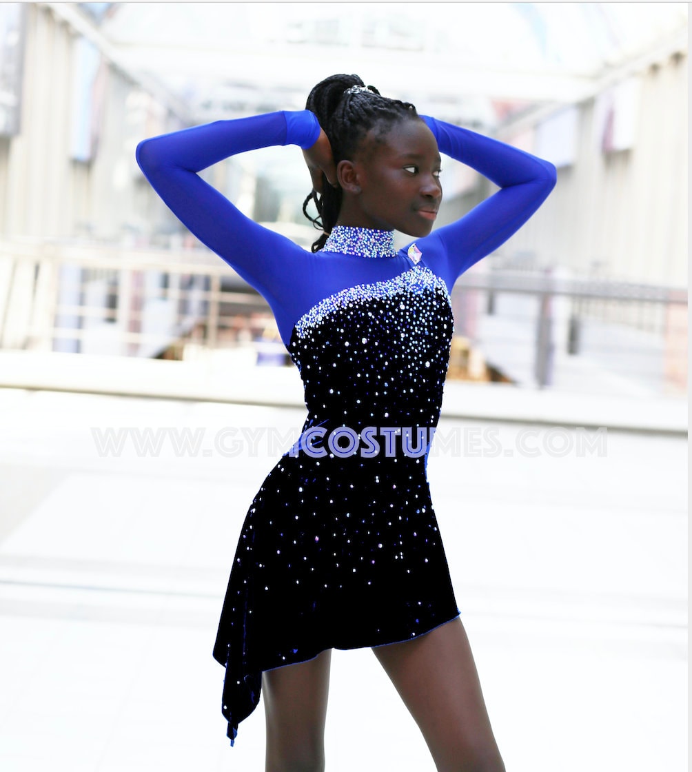 Blau Eiskunstlaufkleid Kleid Für Eiskunstlaufen Kürkleid Twirling Showtanzkleid Tanzmariechen Karnevalkleid Circusanzug Rock'n Roll Blau Eiskunstlaufkleid Kleid Für Eiskunstlaufen Kürkleid Twirling Showtanzkleid Tanzmariechen Karnevalkleid Circusanzug Rock'n Roll von Gymcostumes