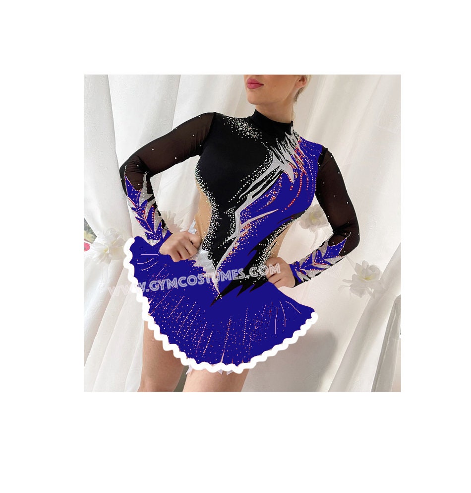 Blau Showtanzkleid Tanzmariechen Kleid Karnevalkleid Rock'n Roll Eistanzen Eiskunstlaufkleid Für Eiskunstlaufen Kürkleid Twirling Blau Showtanzkleid Tanzmariechen Kleid Karnevalkleid Rock'n Roll Eistanzen Eiskunstlaufkleid Für Eiskunstlaufen Kürkleid Twirling von Gymcostumes