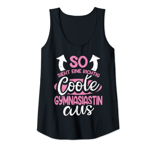 Damen So Sieht Ein Richtig Coole Gymnasiastin Aus Schulbeginn Tank Top Damen So Sieht Ein Richtig Coole Gymnasiastin Aus Schulbeginn Tank Top von Gymnasiastin Mädchen Gymnasium Einschulung Designs