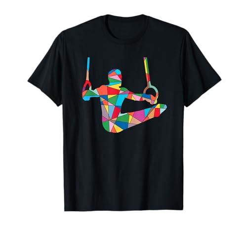 Gymnastik Turnringe Kinder Jungen Gymnast T-Shirt Gymnastik Turnringe Kinder Jungen Gymnast T-Shirt von Gymnast Girls and Gymnastic Boys Designs