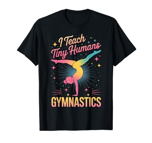 Gymnastik Coach Turnerin Lehrer Wertschätzung Jungen Mädchen T-Shirt Gymnastik Coach Turnerin Lehrer Wertschätzung Jungen Mädchen T-Shirt von Gymnastics Tees NYC