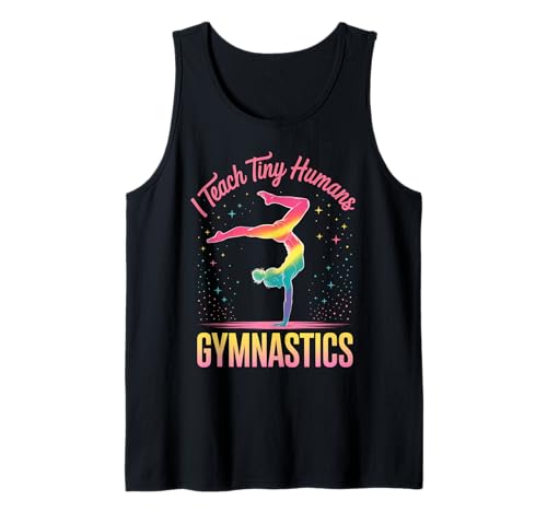 Kinder Gymnastik Trainer Turner Lehrer Wertschätzung Tank Top Kinder Gymnastik Trainer Turner Lehrer Wertschätzung Tank Top von Gymnastics Tees NYC