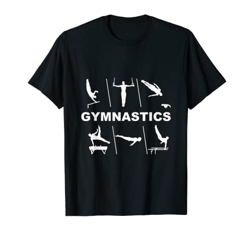 Turnen, Turner - Kunstturnen für Männer und Jungs T-Shirt von Gymnastics & more