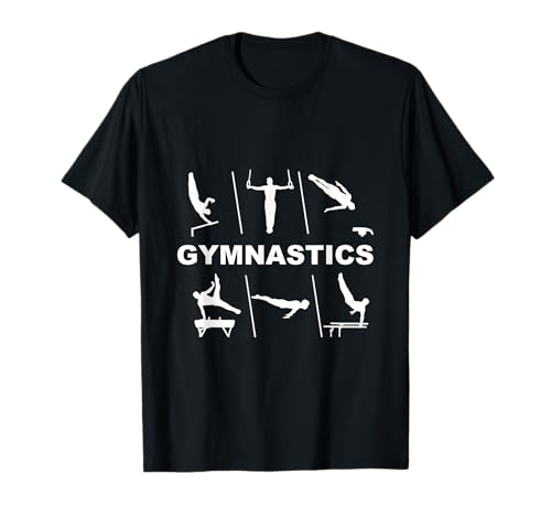 Turnen, Turner - Kunstturnen für Männer und Jungs T-Shirt Turnen, Turner - Kunstturnen für Männer und Jungs T-Shirt von Gymnastics & more