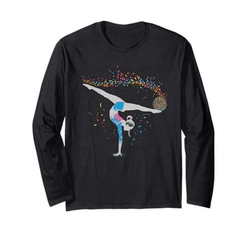 Gymnastik Geschenk Damen Mädchen Kinder Rhythmische Turnen Langarmshirt Gymnastik Geschenk Damen Mädchen Kinder Rhythmische Turnen Langarmshirt von Gymnastik Geschenke Mädchen Turnerin Akrobatik